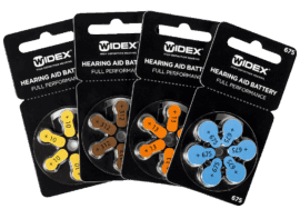 widex işitme cihazı pil görüntüsü